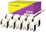 10 Rollen DK11208 DK-11208 38mm x 90mm Adress-Etiketten kompatibel für P-Touch QL-500 QL-570 QL-700 QL-800 QL-810W QL-820NWB QL-1050 QL-1060N QL-1100 QL-1110NWB (400 Etiketten pro Rolle)