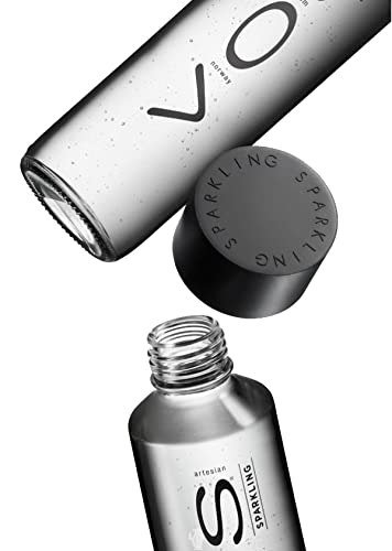 Água Mineral Voss Com Gás Garrafa De Vidro 375ml