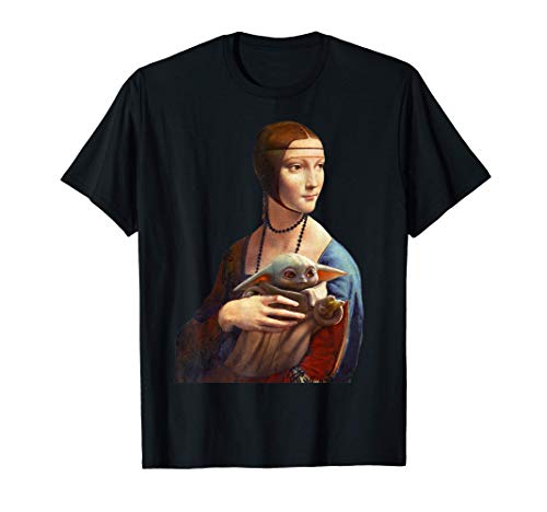 Meme Graphic art da vinci from space for Men's and women Camiseta