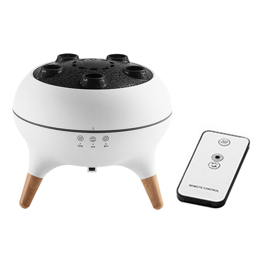 Humidificateur d'air méduse pour chambre, combat la sécheresse avec aromathérapie et veilleuse LED