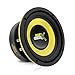 Pyle Car Mid Bass Speaker System - Pro 5 Inch 200 Watt 4 Ohm Auto Mid-Bass Component Poly Woofer Audio Sound Speakers For Car Stereo w/ 30 Oz Magnet Structure, 2.2? Mount Depth Fits OEM - PLG54
