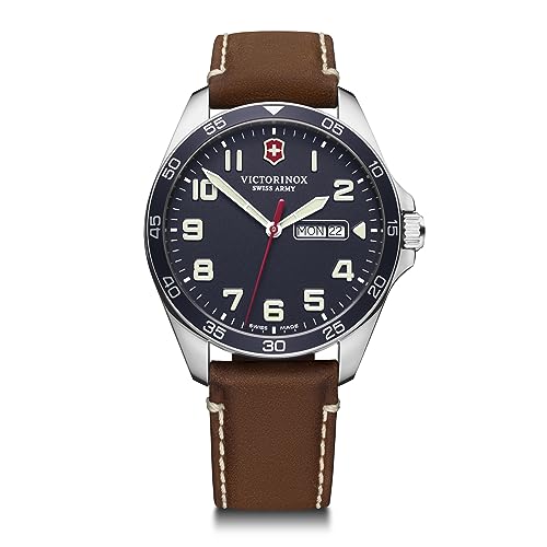 Victorinox Fieldforce �^�C�����X �h�� �r���v �����Y, �u���[, 42 mm (Pack of 1), �N�H�[�c�r���v�B