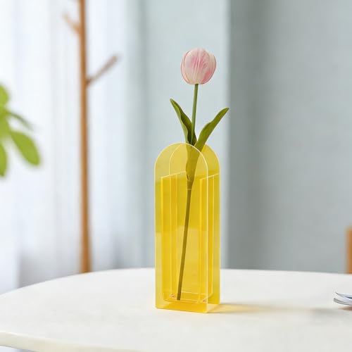 Jarrones pequeños para bodas y decoración de oficinas OLYCRAFT 6
