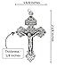 Pack of 10 - Pardon Crucifix Rosary Part Pope Saint Pius X - 2 1/8