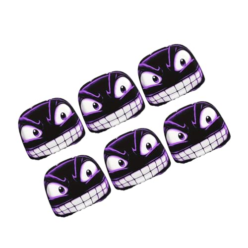 jebyltd Divertidos Protectores para Reposacabezas De Mayor Durabilidad Decoraciones Tela Poliéster Fundas Almohada Compañeros Viaje Divertidas Fundas Reposacabezas Dibujos