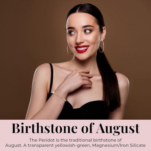 Birthstone Bracelets for Women - Charm Bolo Bracelet Adjustable Engagement Anniversary Wedding Promise Gemstone Jewelry Birthday Gifts for Womens 5