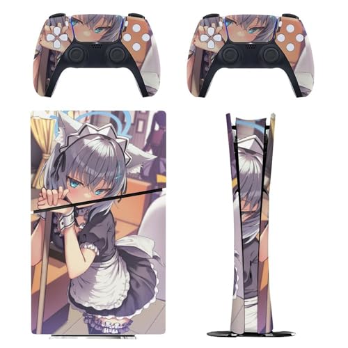 PS5 Slim �f�W�^���� �X�L���V�[�� ���T�V���R �u���[�A�[�J�C�u PlayStation 5 �ی�X�e�b�J�[ �v���C�X�e�[�V���� 5 ���^�X�L�� �ی�V�[�� �S�ʕی� ���ʑΉ������ʑΉ� �ϋv�� �w��/��/����/�ق���h�~ ���B�� �C�A�h�~ �U�M��