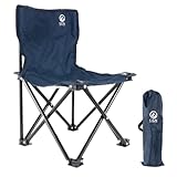 【Amazon.co.jp限定】ジージーエヌ アウトドアチェア ミニ 折り畳み コンパクト チェア 軽量 アウトドア キャンプ ネイビー
