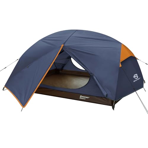 Tente de camping legere etanche 2-3 personnes Bessport dome 4 saisons