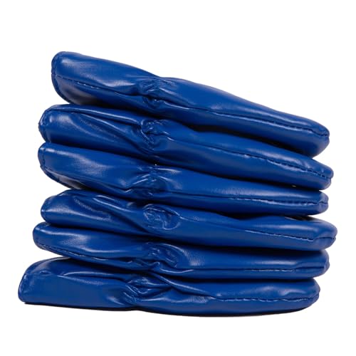 ゴルフヘッドカバー保護カバー ポリウレタンゴルフアイアンヘッドカバー 防水 クラブヘッド パタープロテクター 防水 アイアンカバー ヘッドカバー 8個