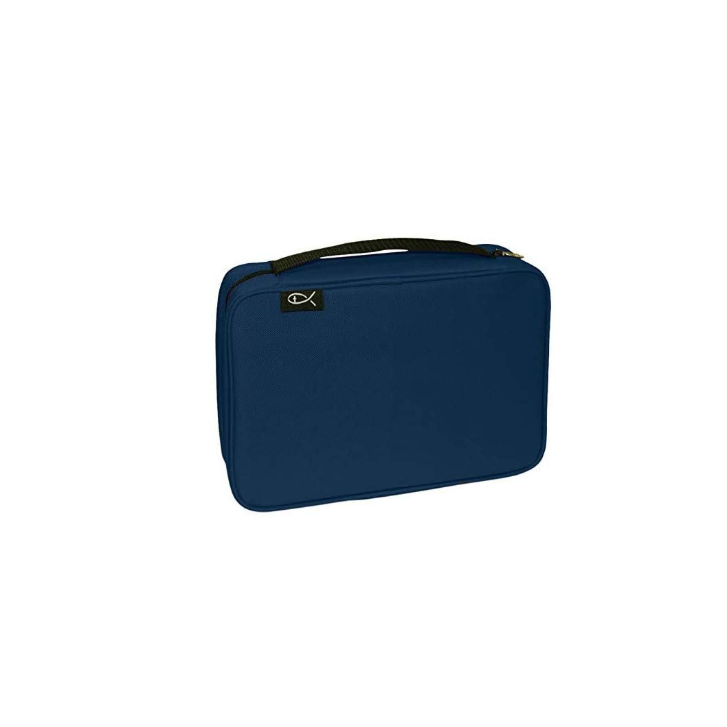 Divinity Boutique Bibelhülle Basic Navy, Compact (21448) | 12,7 x 19,1 x 5,1 cm