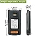 Vineyuan BL2008 BL2503 BL2006 HYT Battery 2000mAh Replacement Battery for HYTERA DMR PD-702 PD506 PD606 PD700 PD780 PD782 Portable Two Way Radio Battery