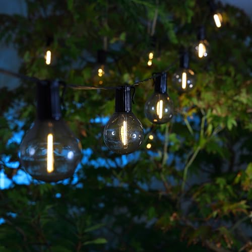 Noma 10 Smoked Round Connectable Festoon Lights – Stylish Garden Chain With Timer, Perfect For Ambiance (Pack Of 1) - 4