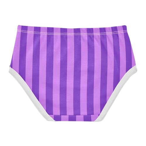 Purple Stripe Toddler Girls's Underwear 2T 23008882
