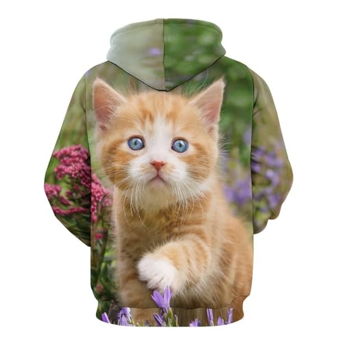 Sweatshirt pull chat UMENG le vêtement doux contre le froid doux - 3