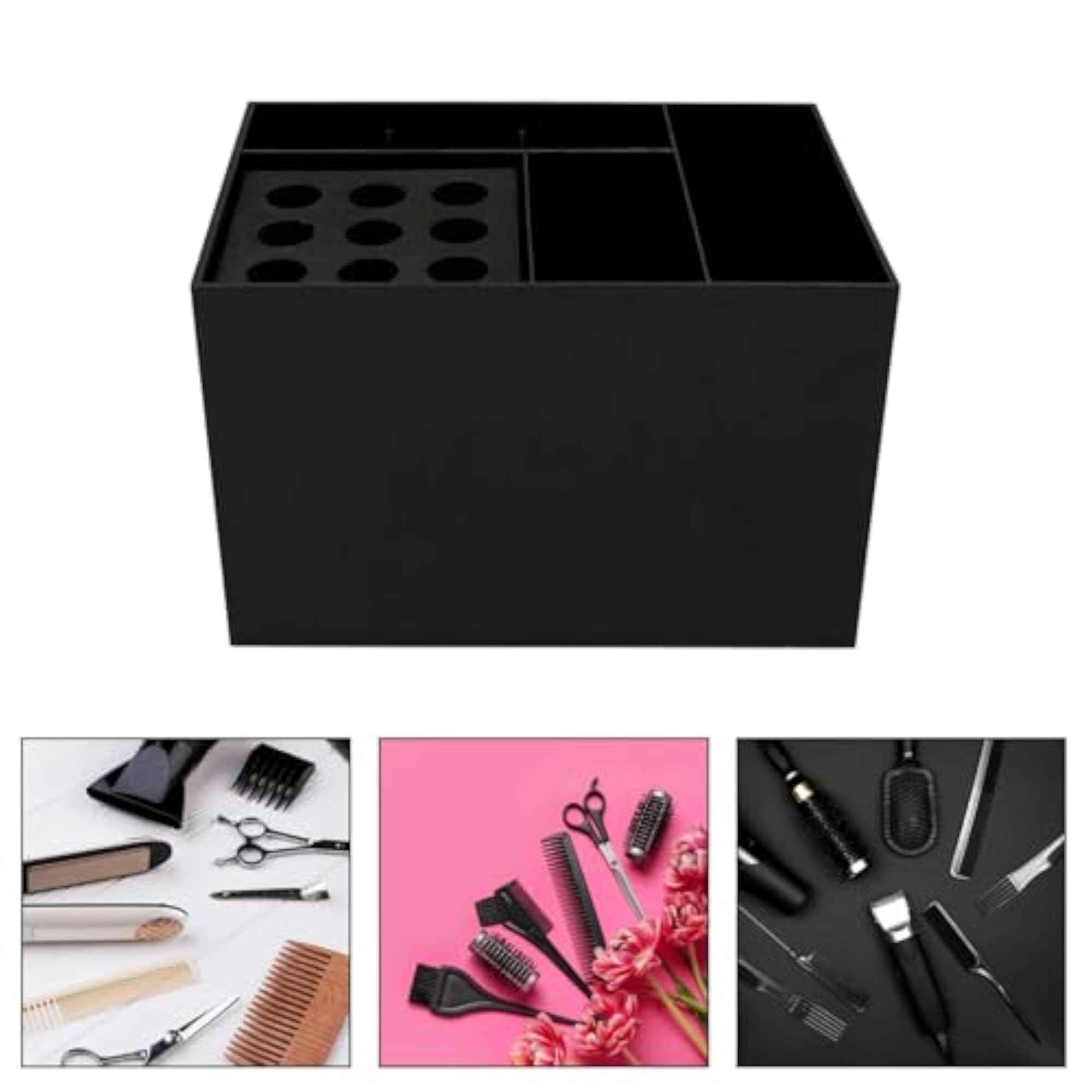 Hairdressing Tool Holder Barber Shop Scissors Organizer