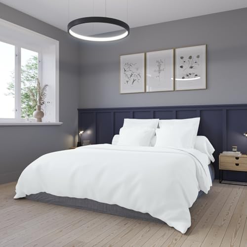 DODO | Drap Plat Harmonie Satin de Coton Coloris Blanc