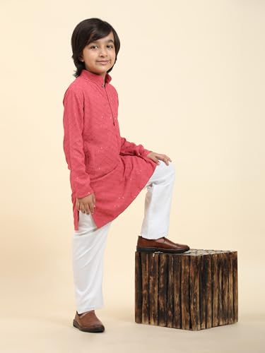 Image of Pro-Ethic Style Developer Boys Cotton Kurta Pajama For Kid's Ethnic Wear | Cotton Kurta Pajama (S-227)