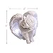 Sleepy Time Little Angel with Light Cupid Garden Statue Home Decor Cherub Statue Baby Sculpture Figurine Set of 2