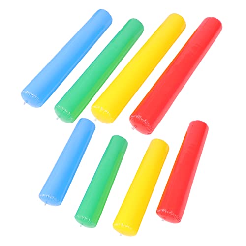 SHOWERORO 8pcs Inflatable Sticks for Cheer Sticks Playthings Lightweight Reusable Party Wands for Kindergarten Fun for Boys