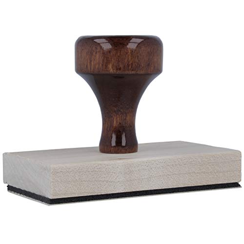 Traditional Custom Rubber Stamp (Oversized)