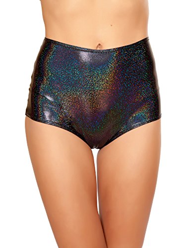 J. Valentine Women s High-Waist Short, Black, Small Medium