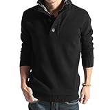 [ワイエフ] レイヤードニット 重ね着 チェックシャツ シンプル ゆったり カジュアル お洒落 トップス 秋冬 メンズ タートルネック あったかい ロング パーカー ジャケット ベスト クリスマス プレゼント カッコイイ アメカジ プルオーバー メンズセーター お洒落ニット コットンセーター ウールセーター 男の子 男子 オトコ ボーイズ 服 ビター系 レイヤード 着回し 黒 ブラック XL