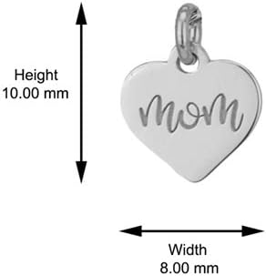 Vanbelle Sterling Silver - Rhodium Plated with 925 Stamp - Mother and Daughter Set of Two Necklace with for Women and Daughter - Mother's Day Collection Silver Necklaces - Image 4