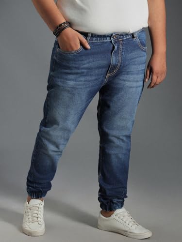 Image of HIGH STAR Men's Mid Rise Regular Jeans