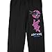 Arcane Jinx Men's Black Sleep Pajama Pants-XXL