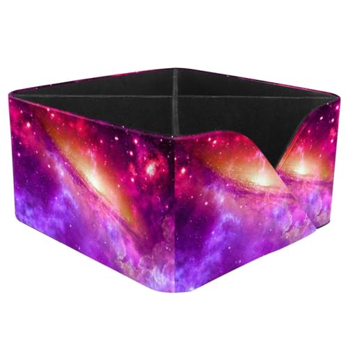 Organiseur bureau Galaxy en cuir avec boîte rangement intégrée