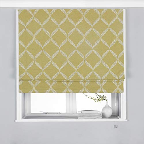 Image of Paoletti Olivia Roman Blind, Citron, 91 x 137cm
