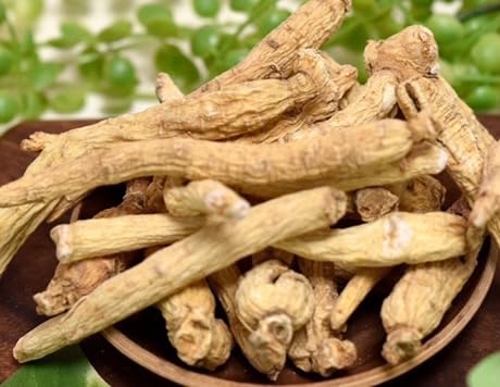 6年根高麗人参 根っこ 100g 長白山産 白参 朝鮮人参 たんぽぽ本舗