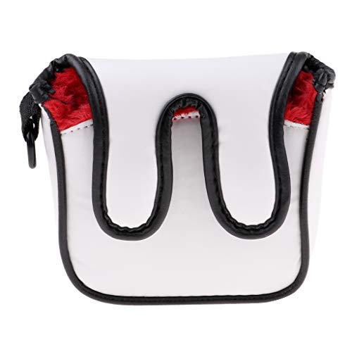 Gcljlmy Housse de putter de golf légère carrée Mallet Club Sac de couvre-chef