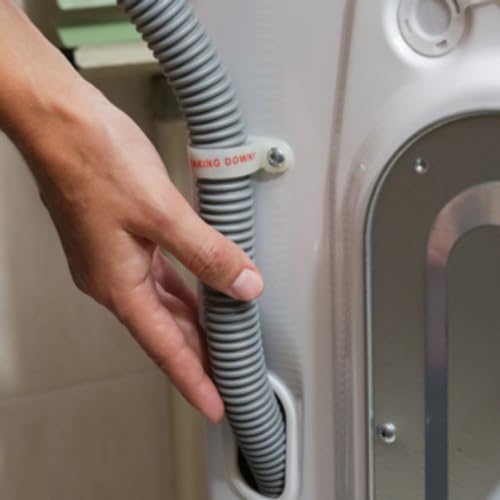 Mangueira Saída Água Máquina De Lavar Universal 5m Metros Cinza | Ledmang