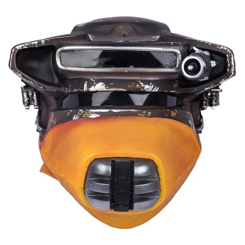 Tcahelly Halloween Cosplay Helmet Leia Boushh Helmet SW Cosplay Costume Mask Resin Full Head Mask for Men Women Collectible Prop Accessories