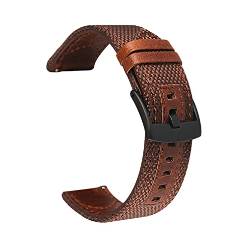 Bracelet montre 22mm cuir AMSH idéal pour Samsung Galaxy Watch 3