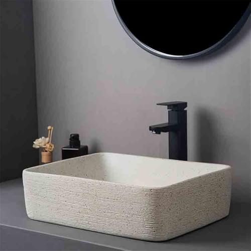 Lavabos de baño gruesos para evitar salpicaduras en fregaderos de baño 5
