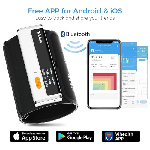 Wellue BP2 BBT 2 Bluetooth Blood Pressure Monitor thumb #5