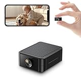 Hidden Camera 4K Ultra HD, Mini WiFi Indoor Camera & Spy Camera with Night Vision, Motion Detection & Real-Time App Alerts, SD Card & Cloud Storage, Battery Powered Security Camera for Home & Office