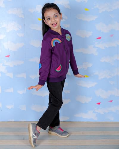 Image of The Mom Store Winter Jackets for Kids | Cute Sweatshirt and Cool Hoodies for Baby Boy and Baby Girls | with Zippers | Hoodie Cap