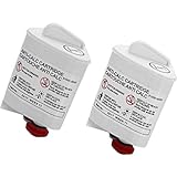 Quailitas Anti-Calc Filter Cartridges [Pack of 2] Steam Iron Filter Cartridges for Rowenta, Liberty, Tefal Steam Generator SV6010E0, SV6020E0, SV6020G0 –Irons, Steamers & Accessories
