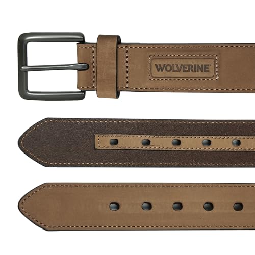 Image of Wolverine Full Grain Leather | Workwear | Heavy Duty | Durable | Everyday | Classic | Casual | Metal Buckle