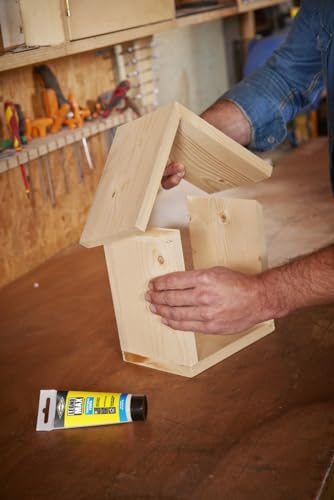 Bostik Legno Max Transparent Innovativo Adesivo Per Incollare Il Legno, Senza Poliuretani, Extra Forte E Impermeabile Tubetto 85G Trasparente - 5