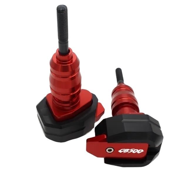Sliders de cadre moto CB500F 2013-2018 protège-carter CNC rouge