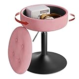 WOLTU Taburetes de Tocador, Rosa