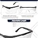 Destination Departure Foggles - IFR Training Aviation Glasses, View Limiting Device - Aviation Training IFR Foggles - Adjustable Frosted Polycarbonate Lenses - Simulates Meteorological Conditions