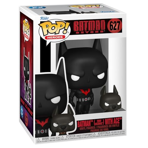 Funko Pop! & Buddy: Batman Beyond: Return Of The Joker - Batman With Ace- Figura in Vinile da Collezione - Idea Regalo - Merchandising Ufficiale - Giocattoli per Bambini e Adulti