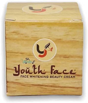 Youth Face Whitening Beauty Cream (UNISEX) Made in UAE - 50 Gms