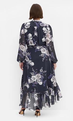 City Chic Women's Plus Size Dress - Jane Wrap Maxi3